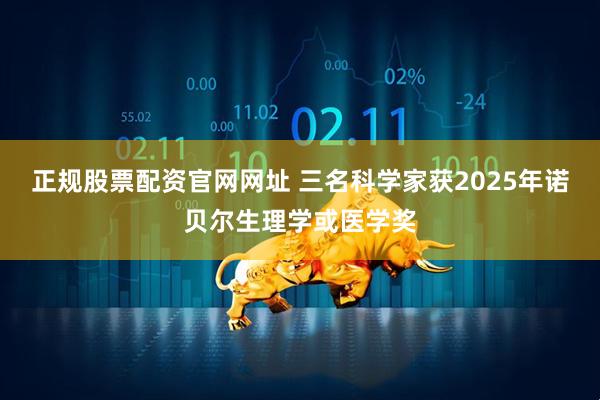正规股票配资官网网址 三名科学家获2025年诺贝尔生理学或医学奖